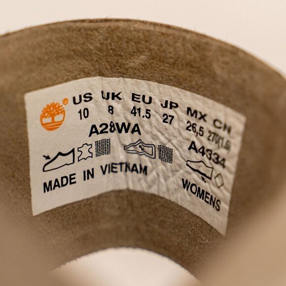 TIMBERLAND Suede Stacked Heel Sandals - Picture 6 of 11